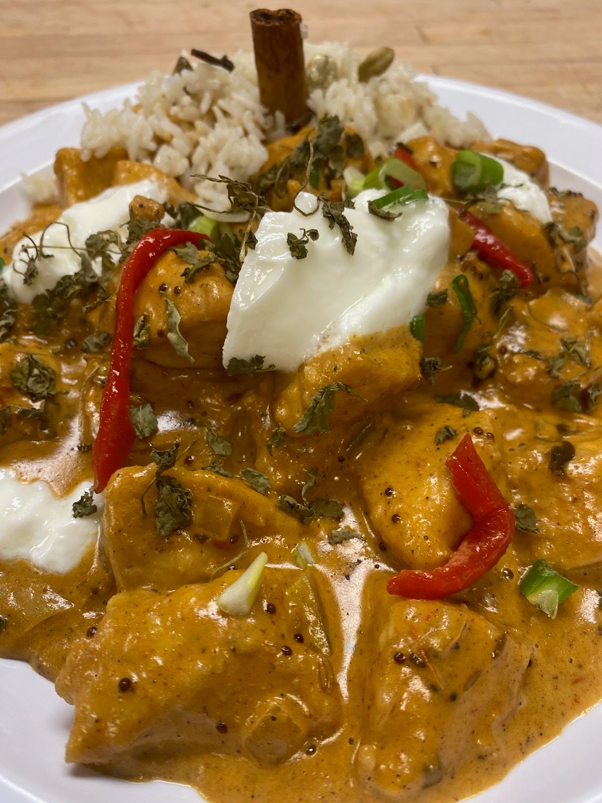 Order Rupas Indian Butter Chicken  food online from Paolo Kitchen store, New Providence on bringmethat.com