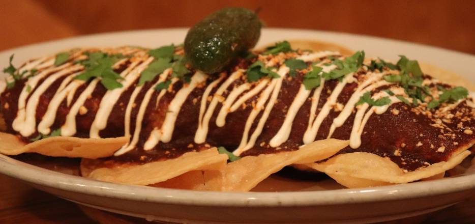 Order Mayan Burrito food online from El Rey Azteca Mexican Restaurant store, Wilkes-Barre on bringmethat.com