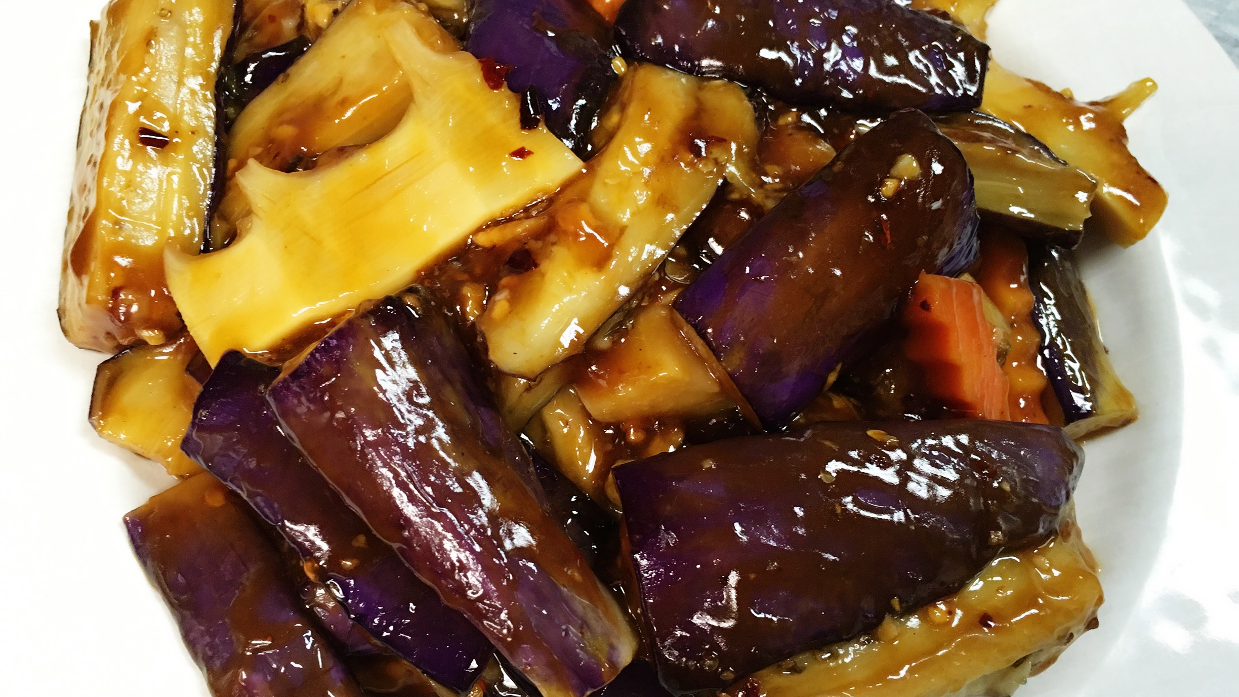 Order Chinese Eggplant in Garlic Sauce food online from Little Basil store, Bryn Mawr on bringmethat.com
