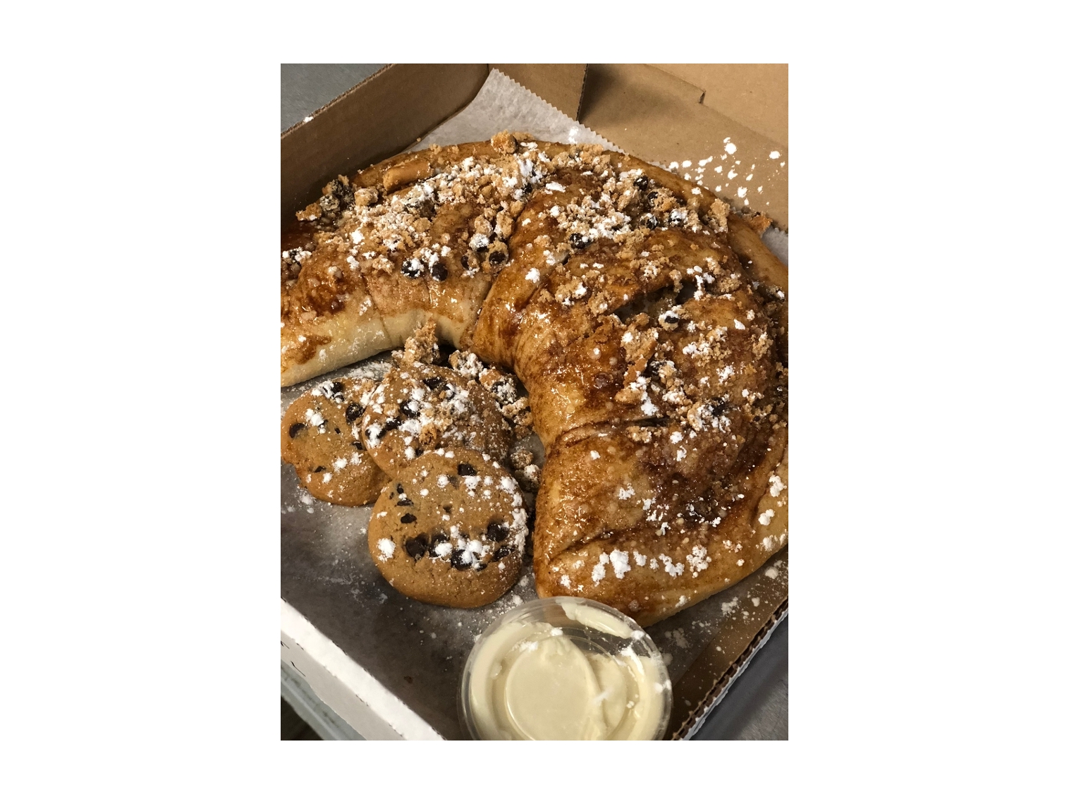 Order Chips Ahoy! Calzone food online from The Pizza Cutters store, Syracuse on bringmethat.com