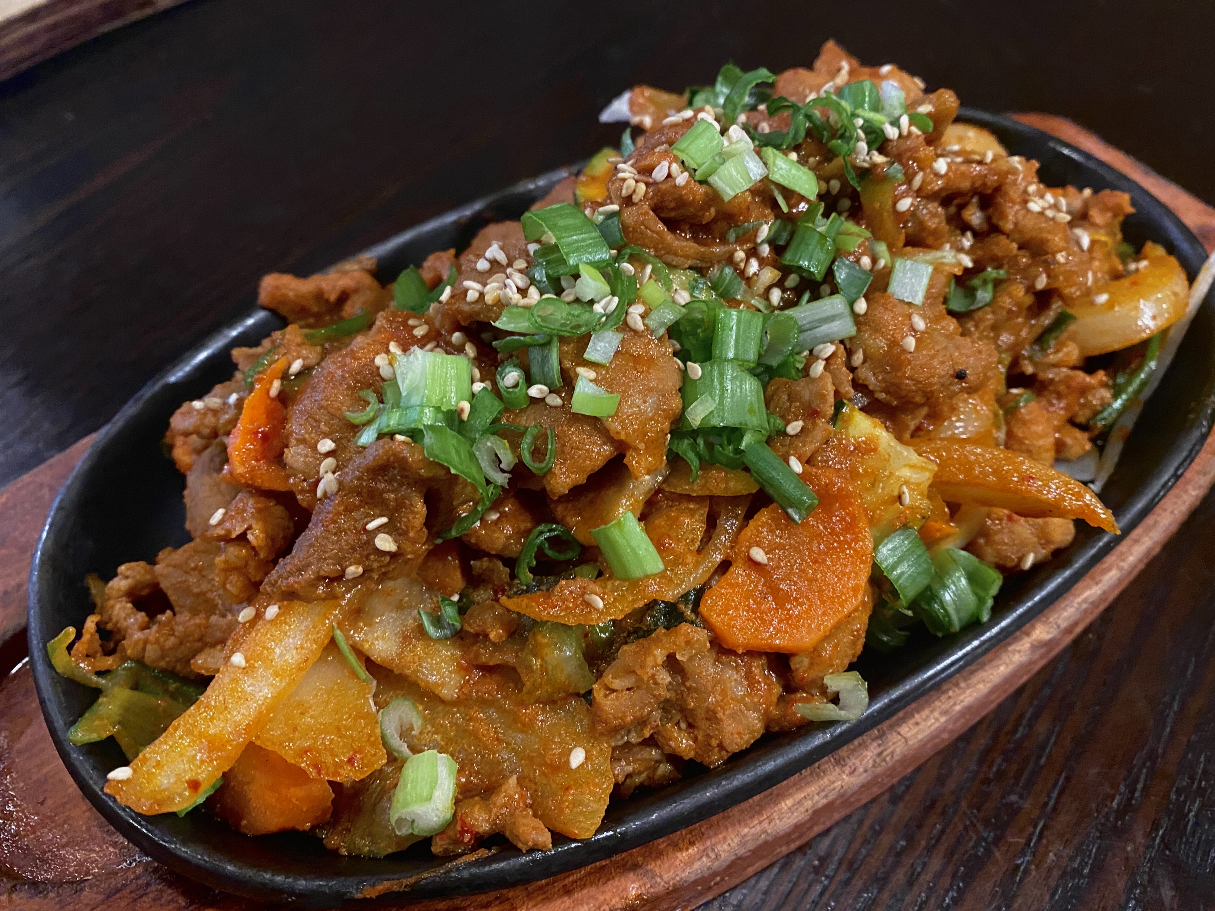Order Spicy Pork Bulgogi BBQ food online from Korean Kitchen store, Chula Vista on bringmethat.com