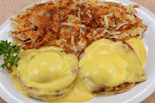Order Eggs Benedict food online from Franks Grill store, Houston on bringmethat.com
