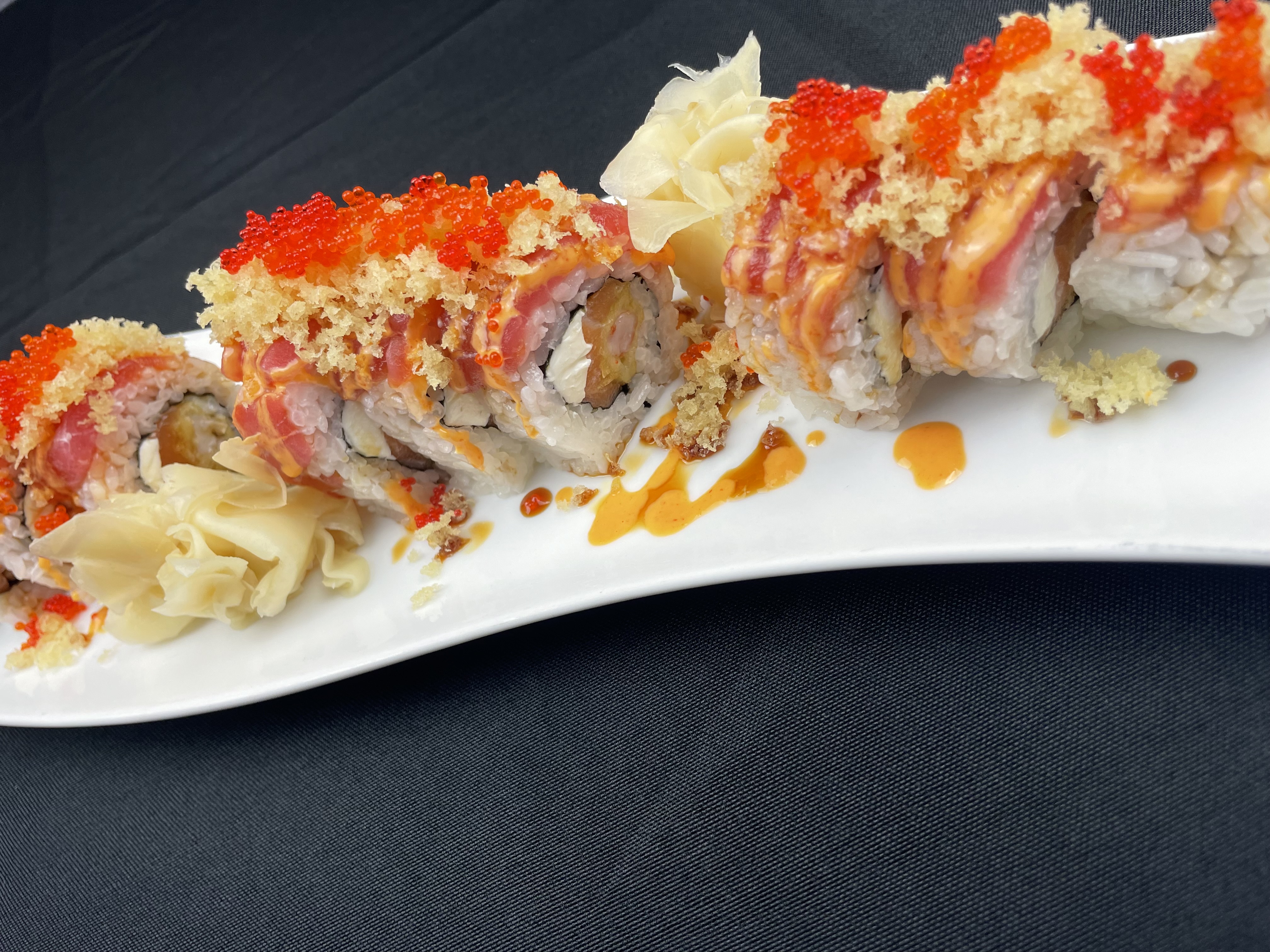 Order Sunrise Roll food online from Sushi Hub store, Stockton on bringmethat.com