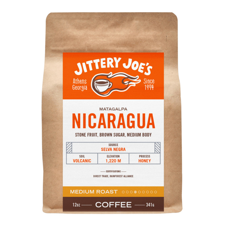 Order Nicaragua Selva Negra food online from Jittery Joe's store, Athens on bringmethat.com