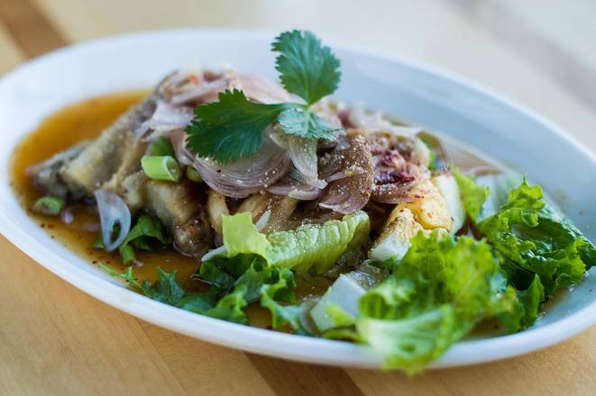 Order Grilled Eggplant Salad food online from Beau Thai store, Washington on bringmethat.com