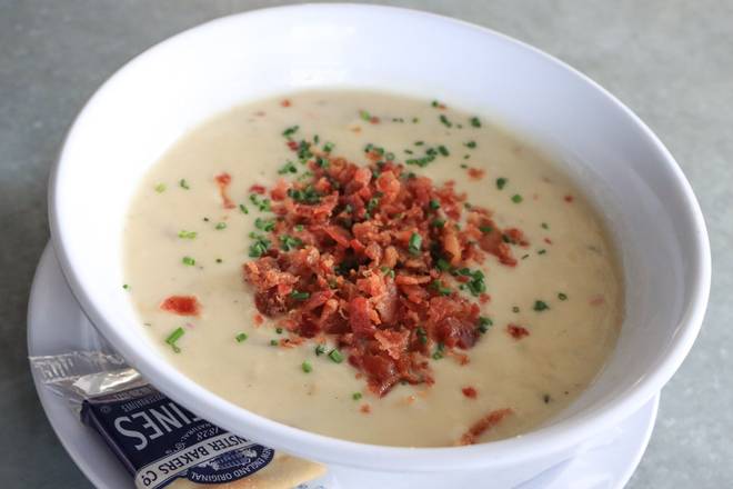 Order New England Clam Chowder food online from Slapfish store, San Clemente on bringmethat.com