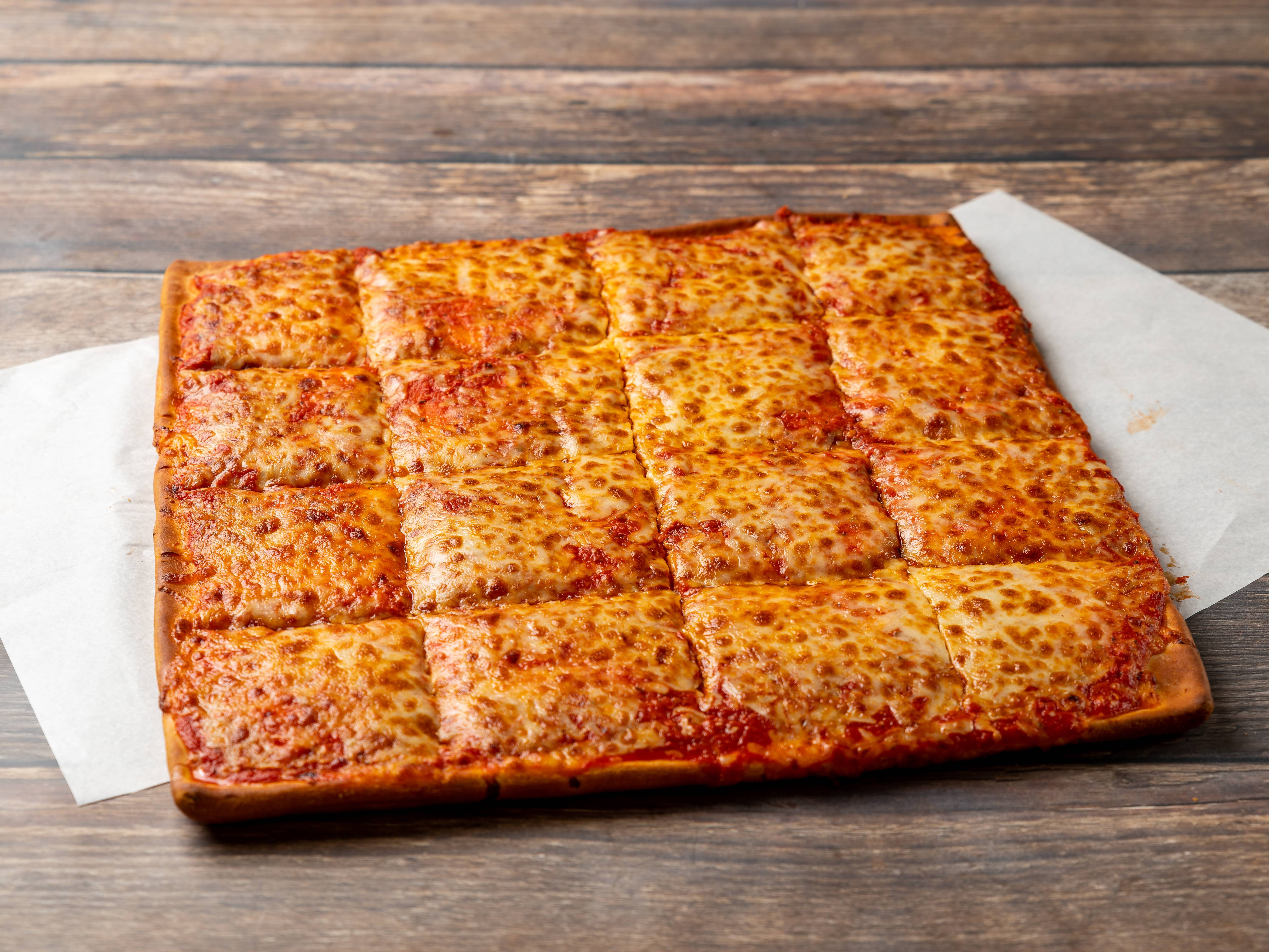 Order 16" Square Sicilian Pizza food online from Gennaro's Pizza & Pasta store, Pittsburgh on bringmethat.com
