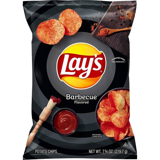 Order Lay'S Barbecue Flavored Potato Chips food online from Exxon Food Mart store, Port Huron on bringmethat.com