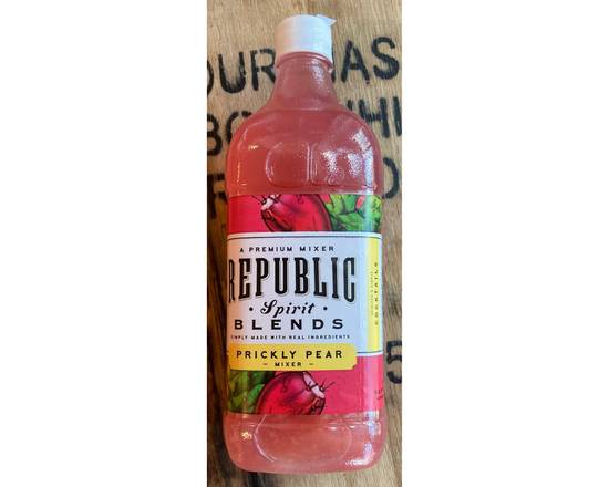 Order Republic Spirits Blends - Prickly Pear, 1 Liter Bottle food online from Chris's Liquor- 2203 S Lamar Blvd store, Austin on bringmethat.com