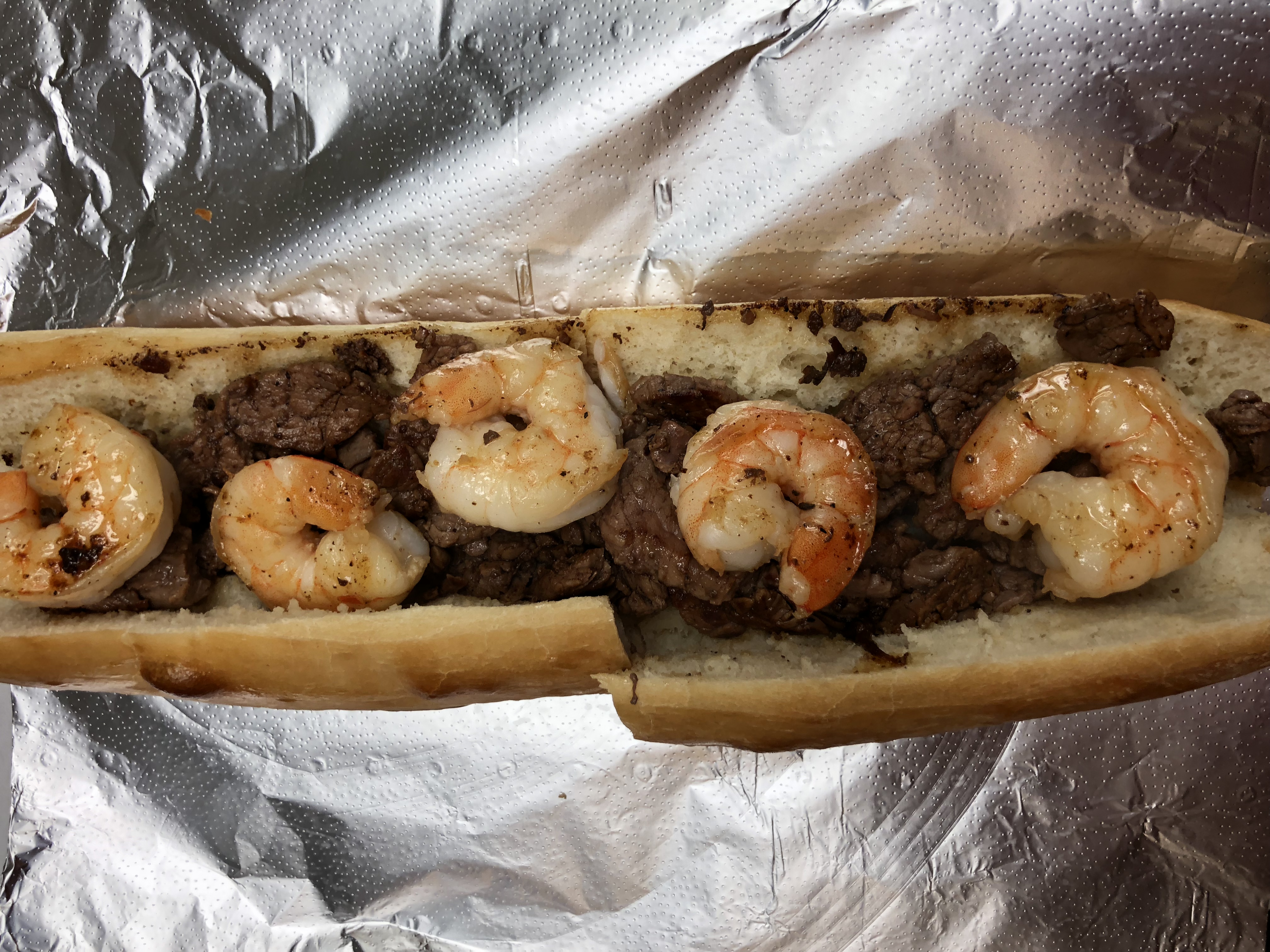 Order Surf and Turf Sandwich food online from Wolf Street Pizza store, Philadelphia on bringmethat.com