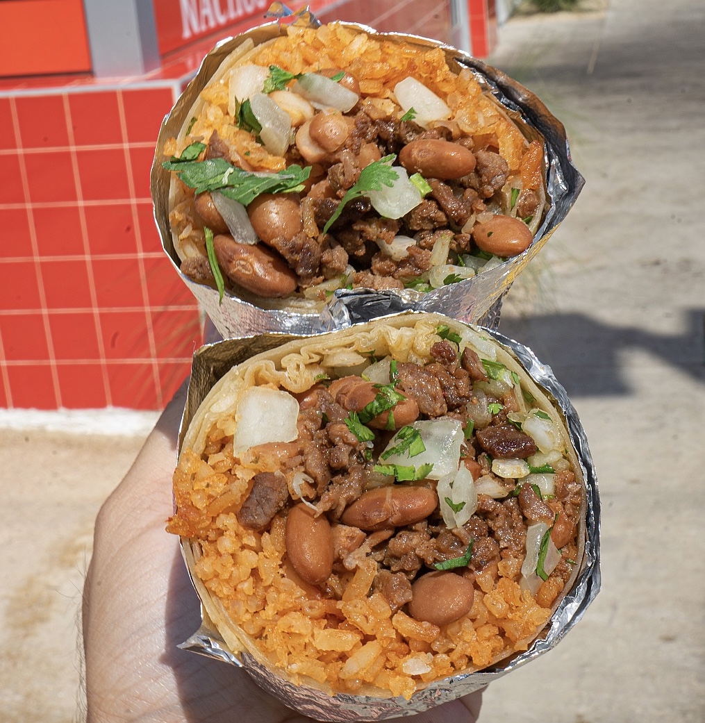 Order Carne Asada Burrito food online from Tacos El Superior store, Palmdale on bringmethat.com
