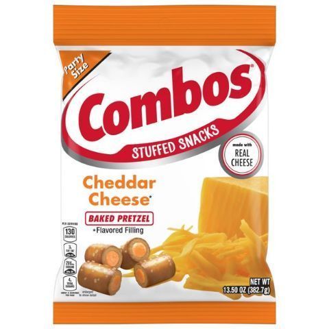 Order Combos Baked Pretzels Cheddar Cheese 13.5oz food online from 7-Eleven store, West Bloomfield Township on bringmethat.com