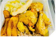 Order Curry Chicken food online from Pepper & Spice Jamaican Restaurant store, Fort Wayne on bringmethat.com