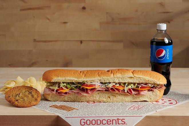 Order #2 Centsable Combo 16" Whole  food online from Goodcents Deli Fresh Subs - Kasold store, Lawrence on bringmethat.com