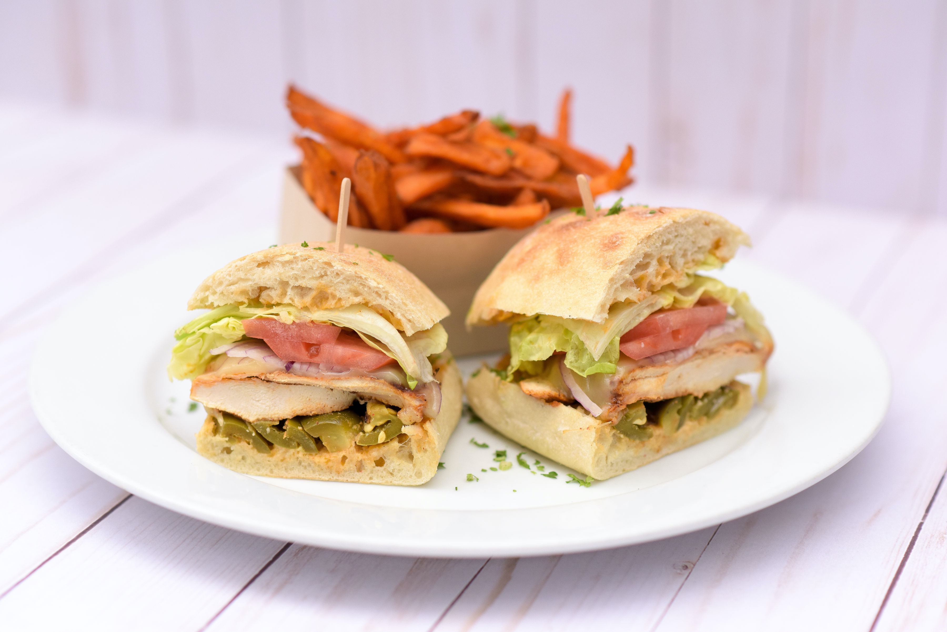 Order Chicken Jalapeno Melt food online from Cafe Vida store, Pacific Palisades on bringmethat.com