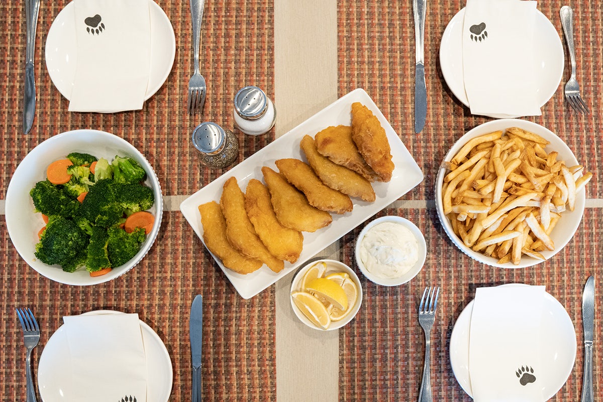 Order Fish & Chips Family Meal food online from Black Bear Diner store, Colorado Springs on bringmethat.com
