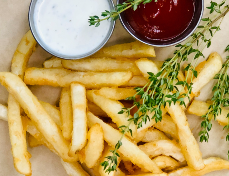 Order French Fries food online from The Mirage Restaurant store, Schiller Park on bringmethat.com