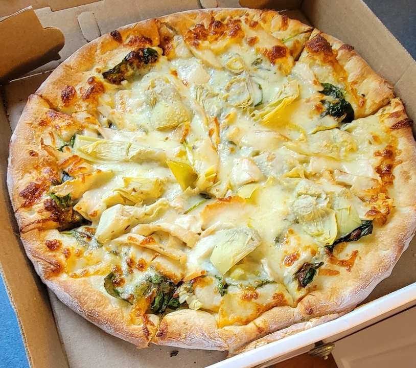 Order Spinach Artichoke Small food online from Dj Pizzeria store, Spencerport on bringmethat.com