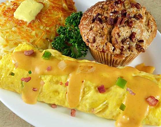 Order Western and Cheese Omelette food online from Fryn’ Pan Family Restaurant store, Sioux Falls on bringmethat.com