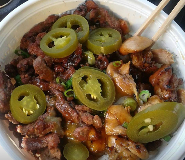 Order Half and Half Bowl food online from The Flame Broiler store, Norco on bringmethat.com
