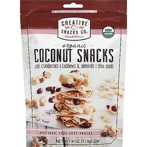 Order Creative Snacks Co. Organic Coconut, Nuts, and Chia Seeds (4 OZ) 124162 food online from Bevmo! store, Pasadena on bringmethat.com