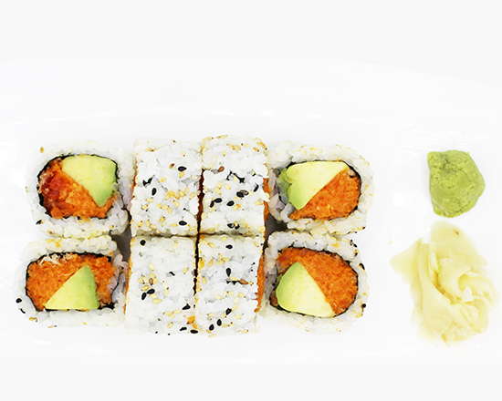Order Spicy Salmon & Avocado food online from Chin-Chin Cafe store, Ashburn on bringmethat.com