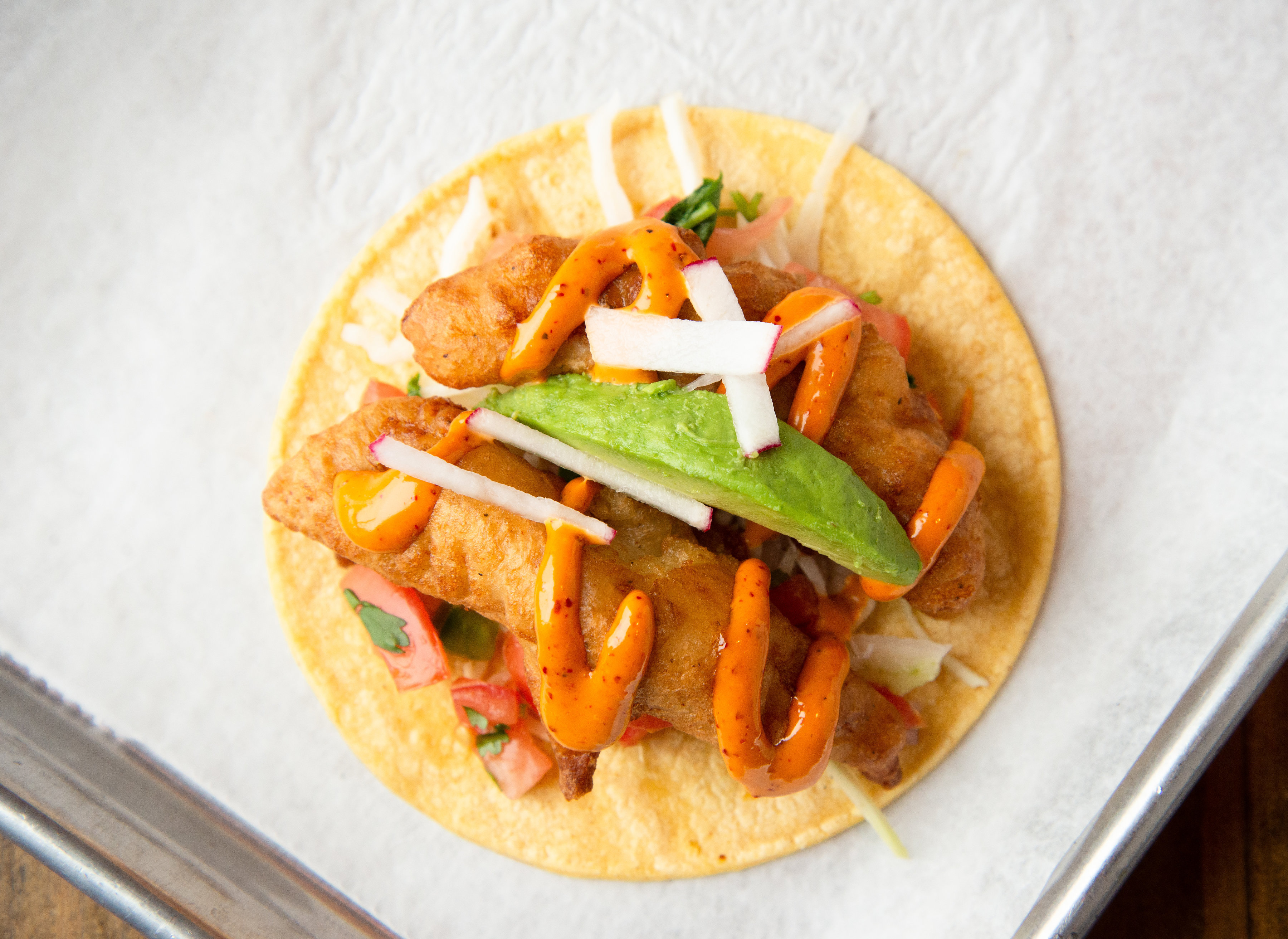 Order Fish Taco food online from Sol Mexican Grill store, Washington on bringmethat.com