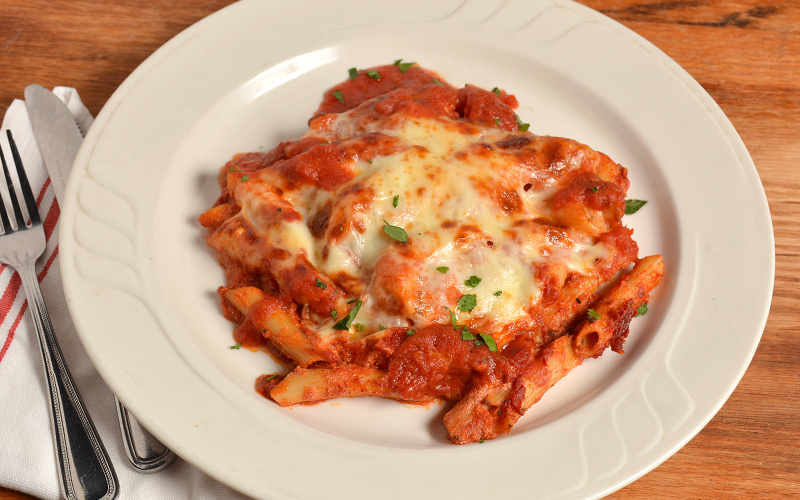 Order Baked Ziti food online from Cinelli's Pizza store, Franklin Square on bringmethat.com