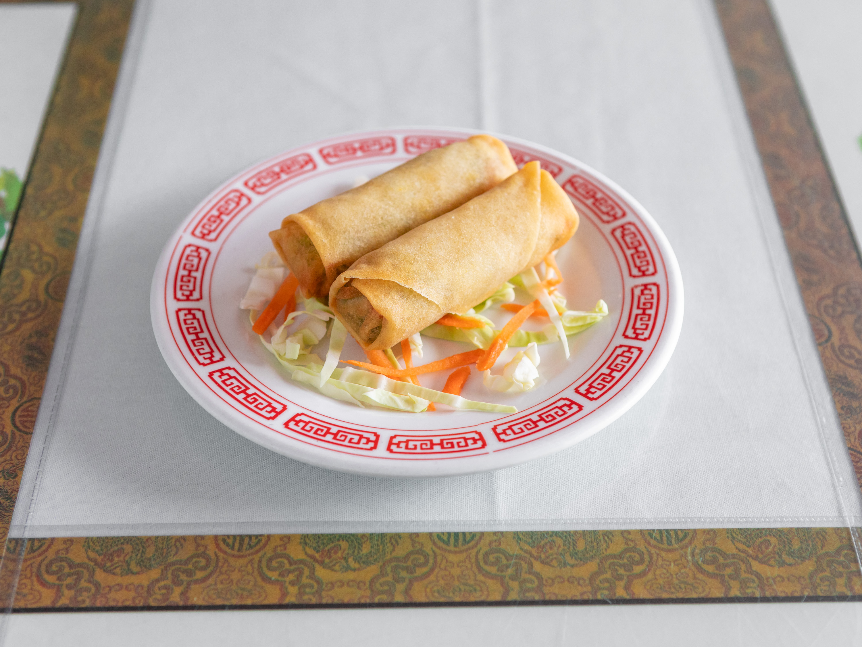 Order Spring Roll Vegetable food online from Szechwan Chinese Restaurant store, Albuquerque on bringmethat.com