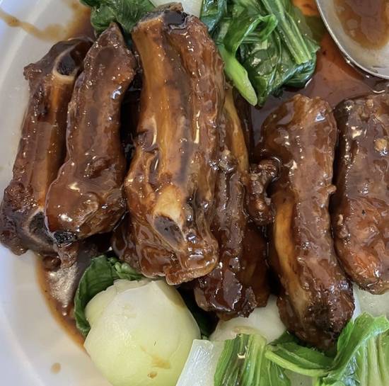 Order Barbecued Spareribs food online from King Chuan Restaurant store, San Carlos on bringmethat.com
