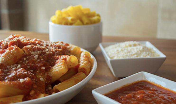Order Baked Rigatoni food online from Nancy Pizza store, Roselle on bringmethat.com