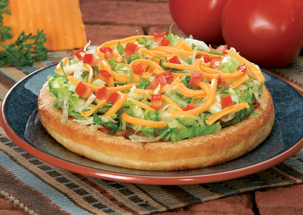 Order Taco Pie food online from Godfather Pizza Express store, Crawfordsville on bringmethat.com