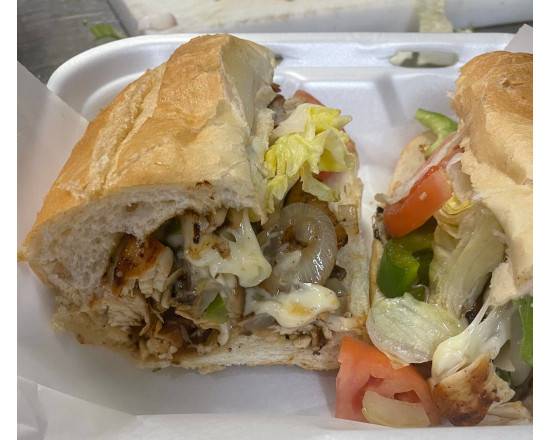 Order Philly Cheese Chicken Sub food online from Pie 314 store, Richmond on bringmethat.com