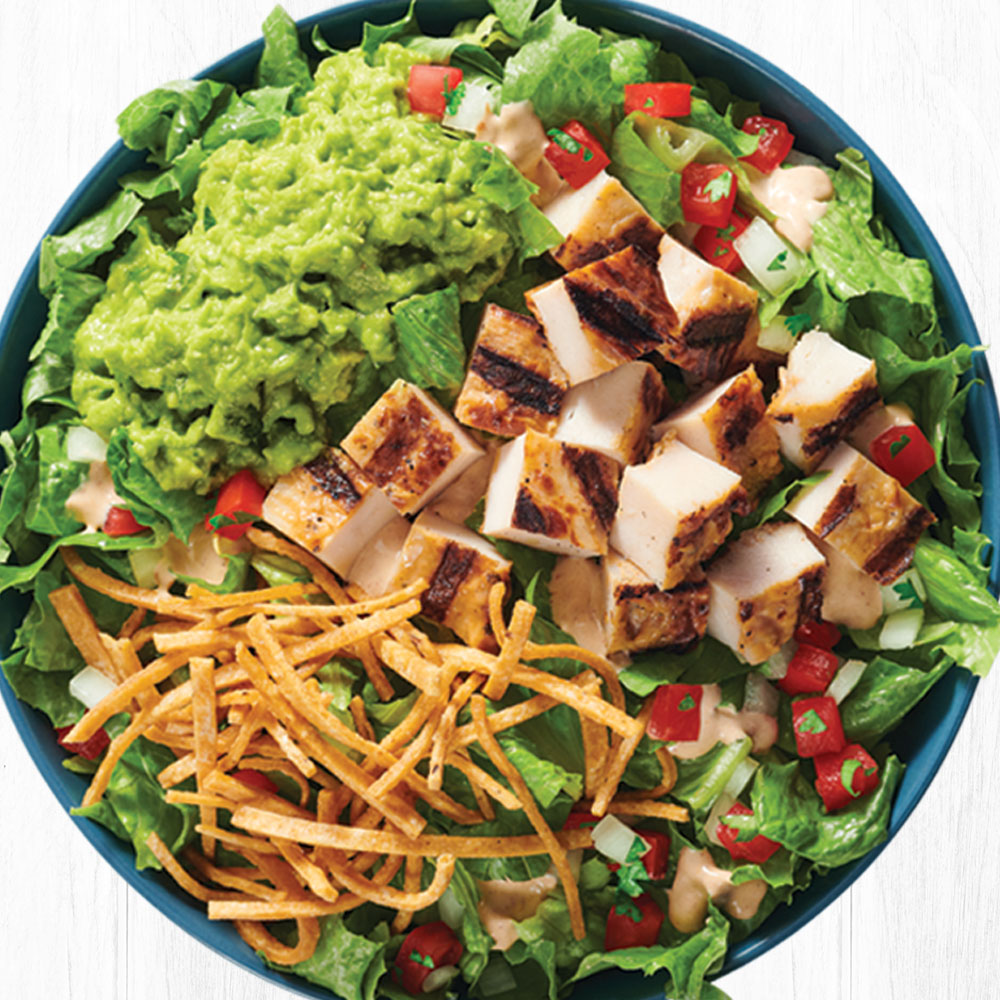 Order Grilled Chicken Salad food online from Rubio's store, San Diego on bringmethat.com