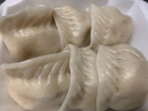 Order AP8. Steamed Meat Dumplings (6) food online from Peking Chef store, Fairfax Station on bringmethat.com