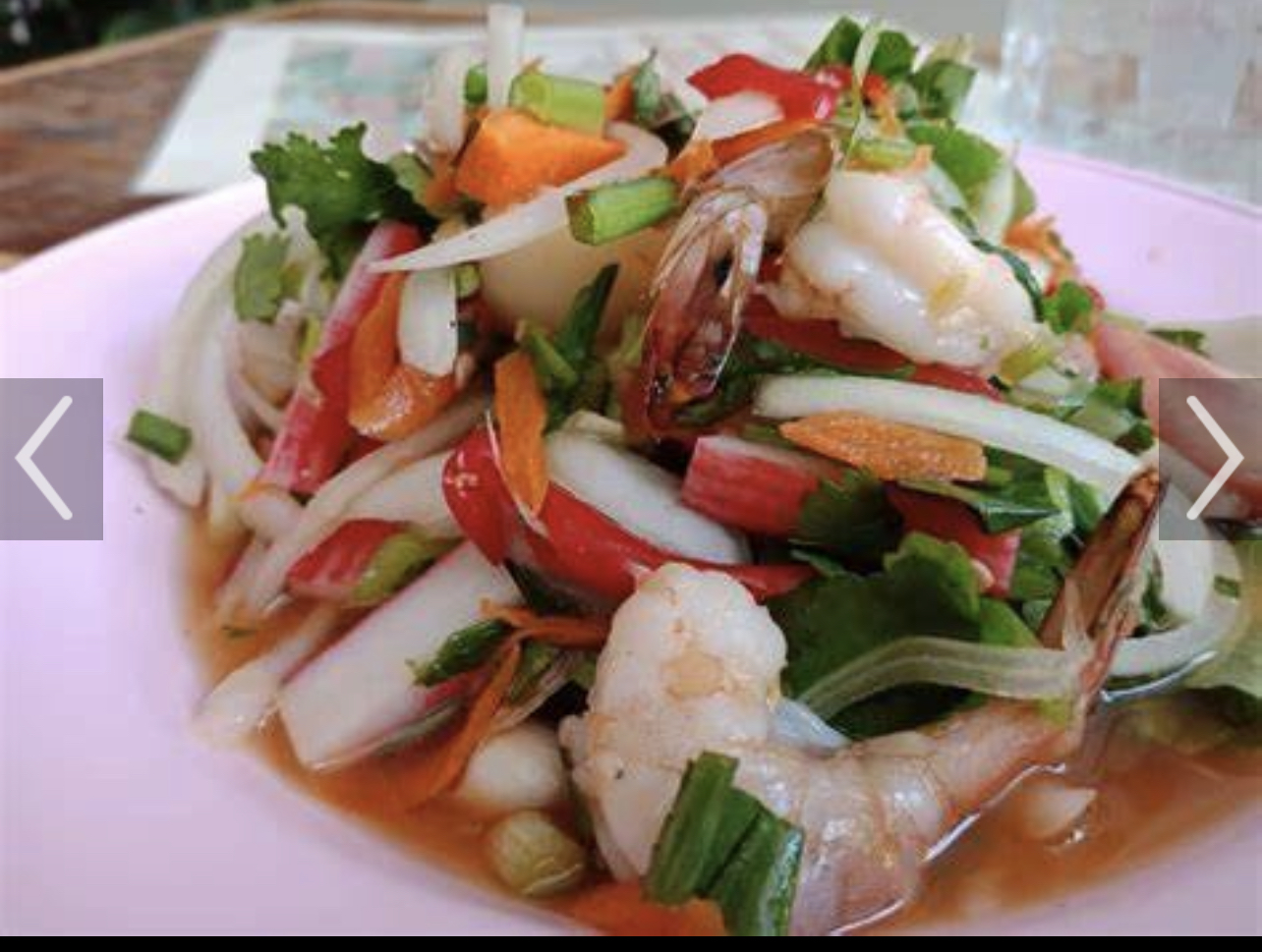 Order Mixed Seafood Salad (GF) food online from Luck thai store, Brooklyn on bringmethat.com