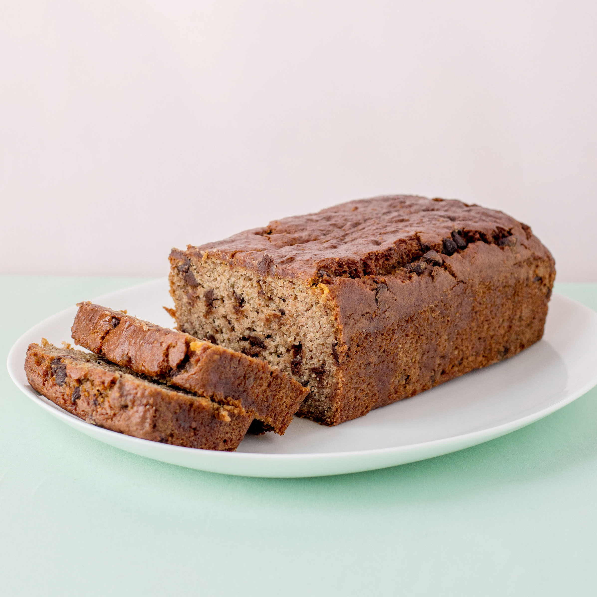 Order Chocolate Chip Banana Bread food online from Petunia Pies & Pastries store, Portland on bringmethat.com