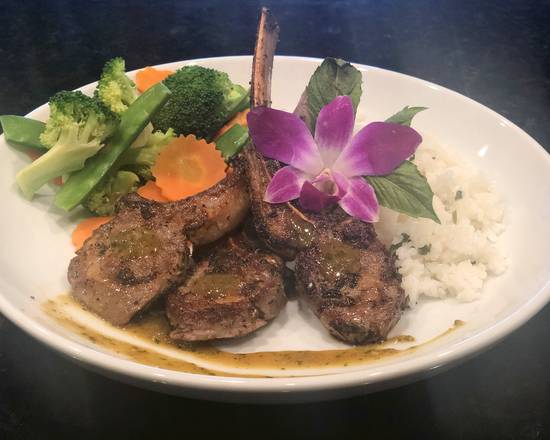 Order Grilled Baby Lamb Chop food online from Thai.Pho store, Forney on bringmethat.com