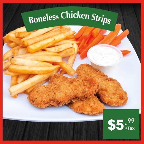 Order Chicken Strips food online from Lalis Pizza store, Lynwood on bringmethat.com
