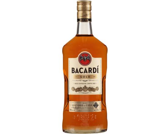 Order Bacardi Gold, 1.75L rum (40.0% ABV) food online from NEWBRIDGE WINES & SPIRITS CORP store, Levittown on bringmethat.com