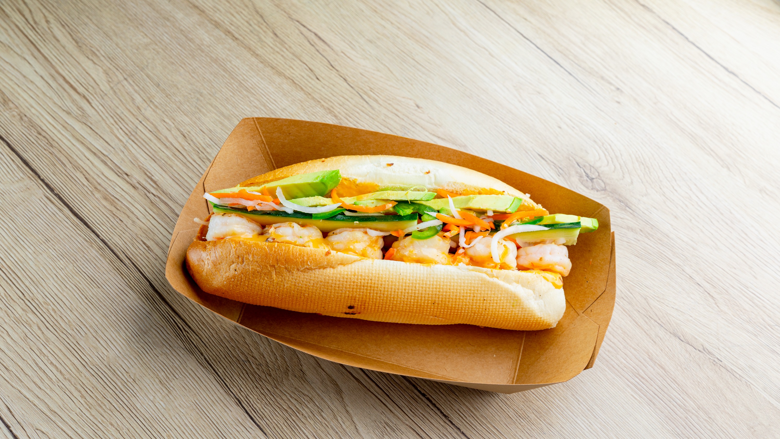 Order Sandwich - Shrimpocado food online from Freshroll store, Berkeley on bringmethat.com