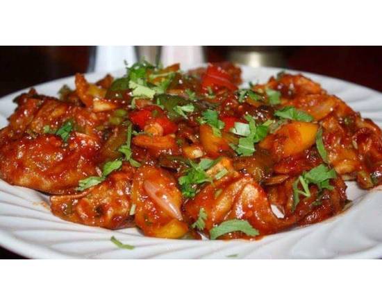 Order Chilli Toasted Veg Momos food online from Spice Of America store, San Francisco on bringmethat.com