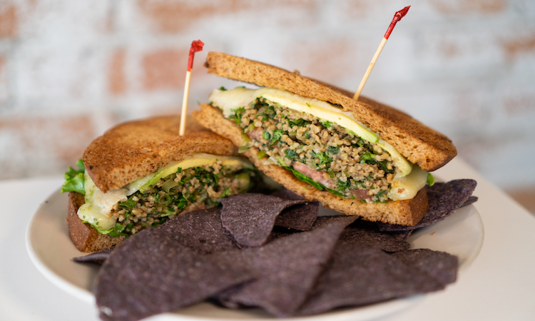 Order Tabouli ＆ Avocado Sandwich food online from A Moveable Feast store, Houston on bringmethat.com