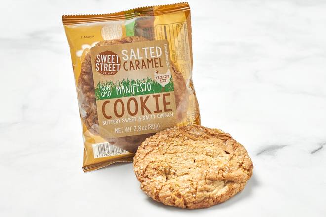 Order Grab N Go Salted Caramel Cookie food online from First Watch store, Oak Brook on bringmethat.com