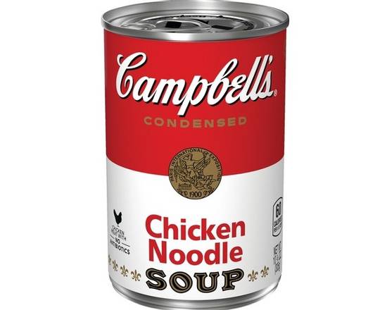 Order Campbell's Chicken Noodle Soup (10.75 oz) food online from Ctown Supermarkets store, Uniondale on bringmethat.com