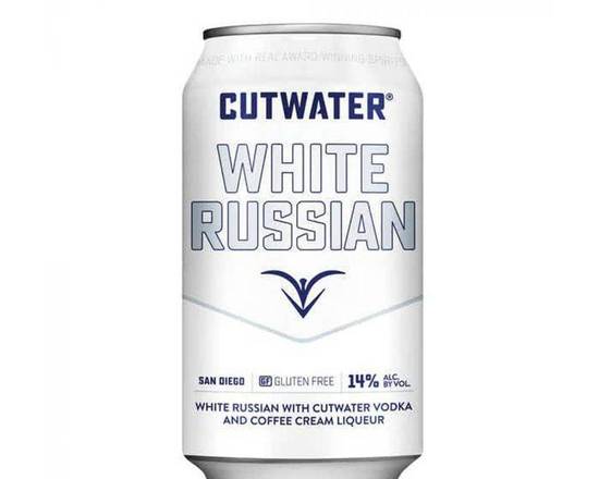 Order Cutwater White Russian 12oz can food online from Pit Stop Liquor Mart store, El Monte on bringmethat.com