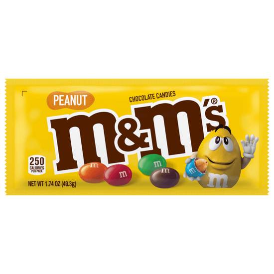 Order M&M's Peanut Candy 1.74oz food online from Casey store, Millstadt on bringmethat.com