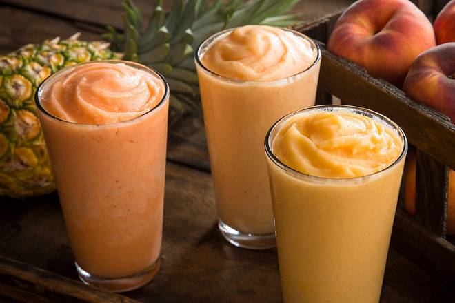 Order Planet Peaches Smoothie food online from Kneaders Bakery & Cafe store, Twin Falls on bringmethat.com