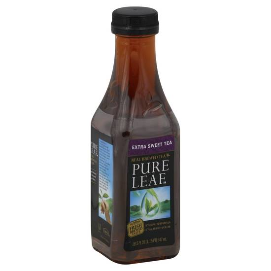 Order Pure Leaf Real Brewed Tea Extra Sweet Tea Bottle (18.5 oz) food online from Rite Aid store, Stark County on bringmethat.com