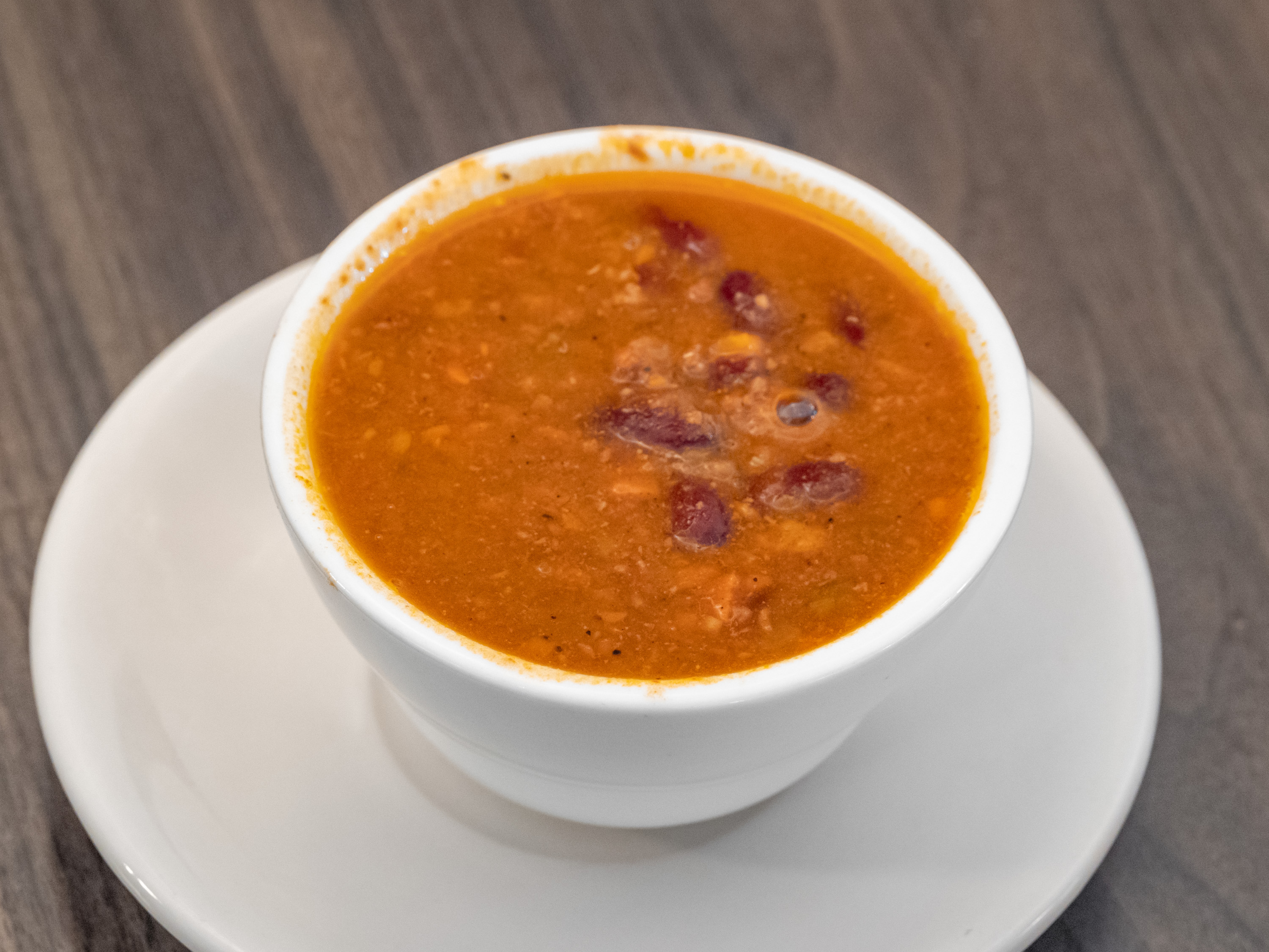 Order Lamb Chili Soup food online from Alloush Grill store, Livonia on bringmethat.com